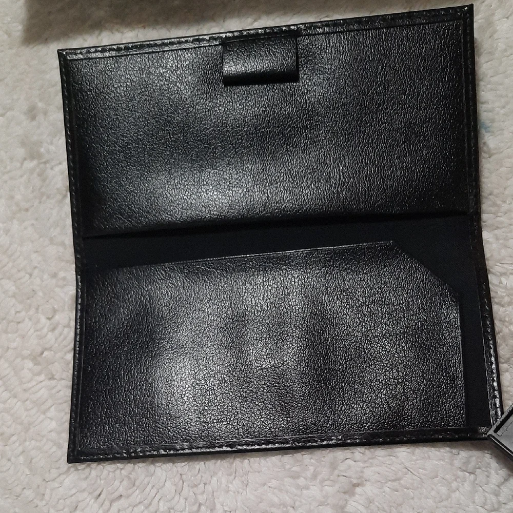 Brahmin Black Leather Wallet - Picture 8 of 10